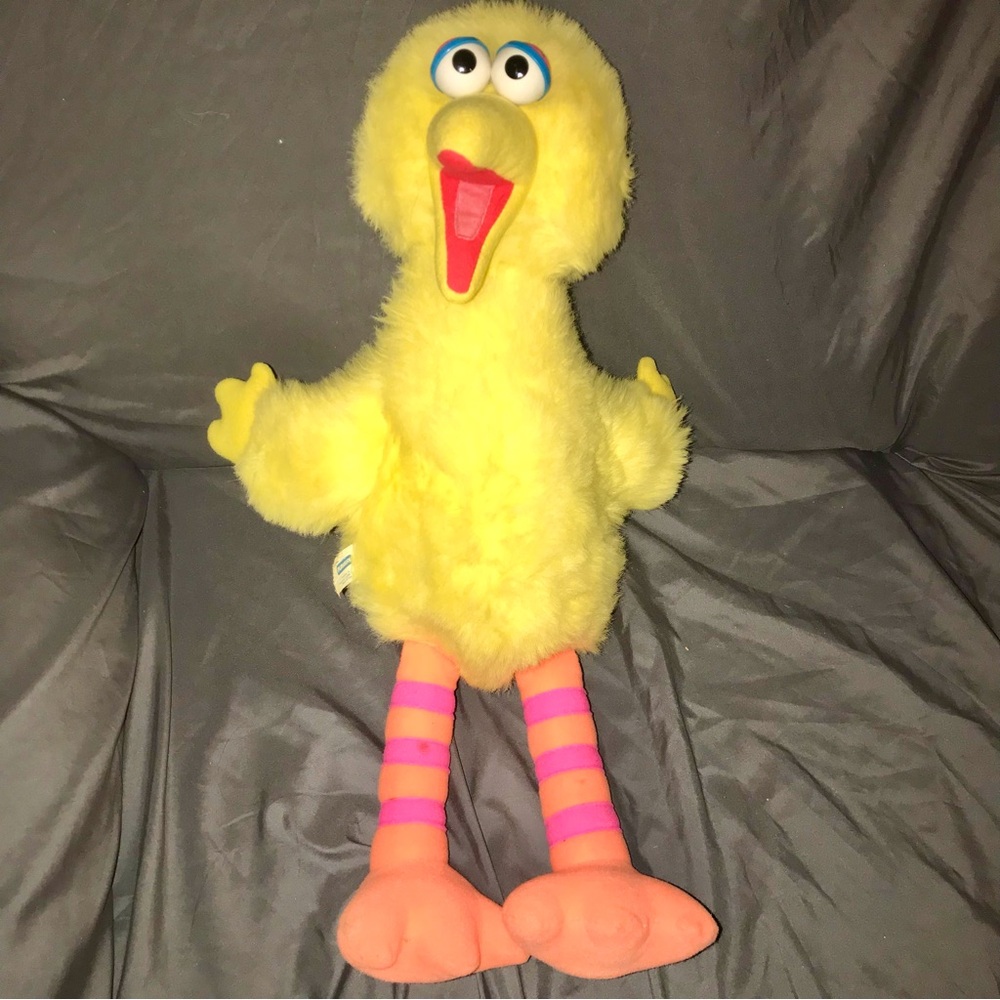 Vintage Sesame Street big bird plush